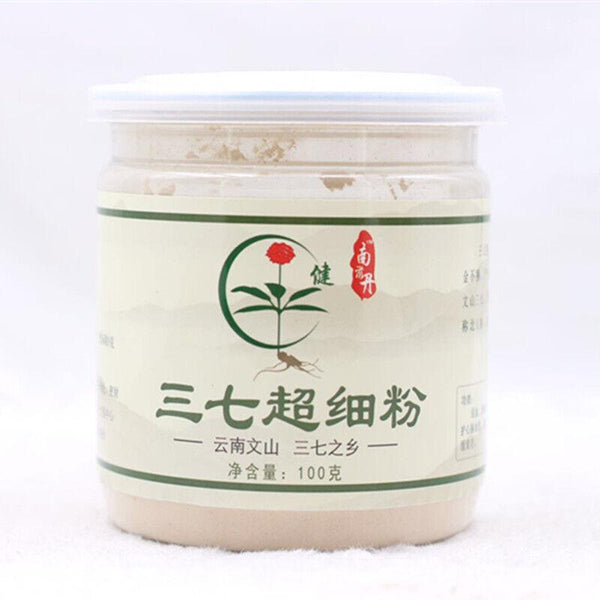 HelloYoungTea Yunnan Wenshan Specialty Panax Notoginseng Powder Ultrafine Powder 100g Canned