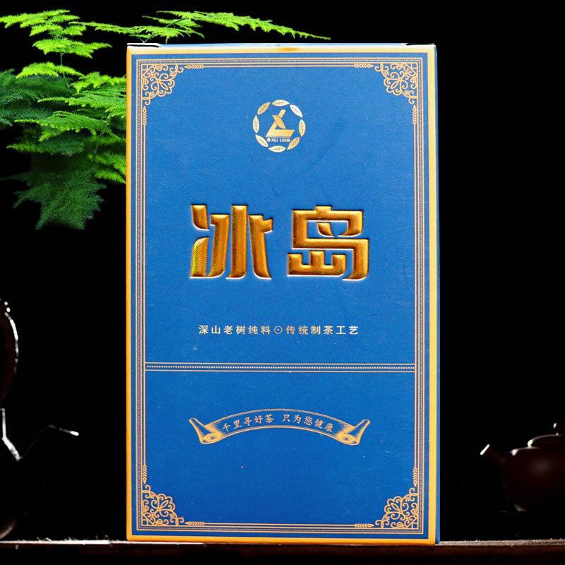 HelloYoungTea Yunnan Xigui Iceland Premium Ancient Tree Raw Pu-erh Brick 100g Gift Box