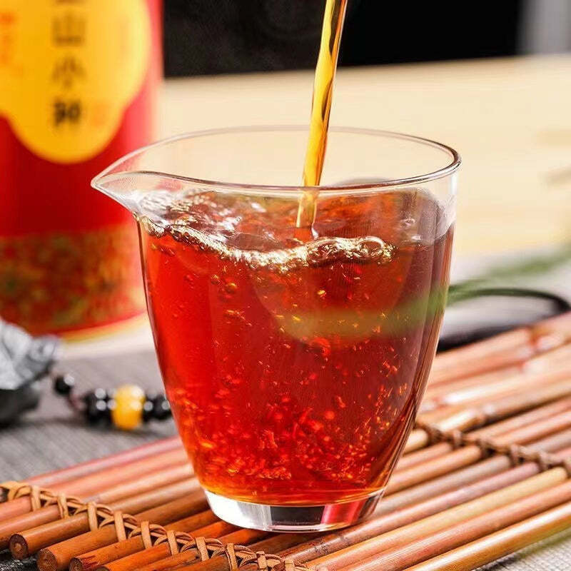 HelloYoungTea 250g Chinese Lapsang Souchong Tea Wuy Rock Tea Chinese Black Tea Healthy Drink