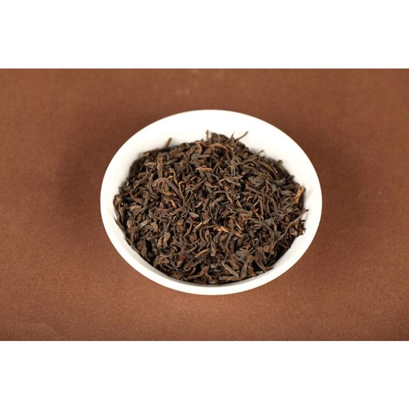HelloYoungTea 500g Yunnan Puerh Tea 2018 Menghai Ancient Tree Golden Bud Loose Tea Cooked Tea