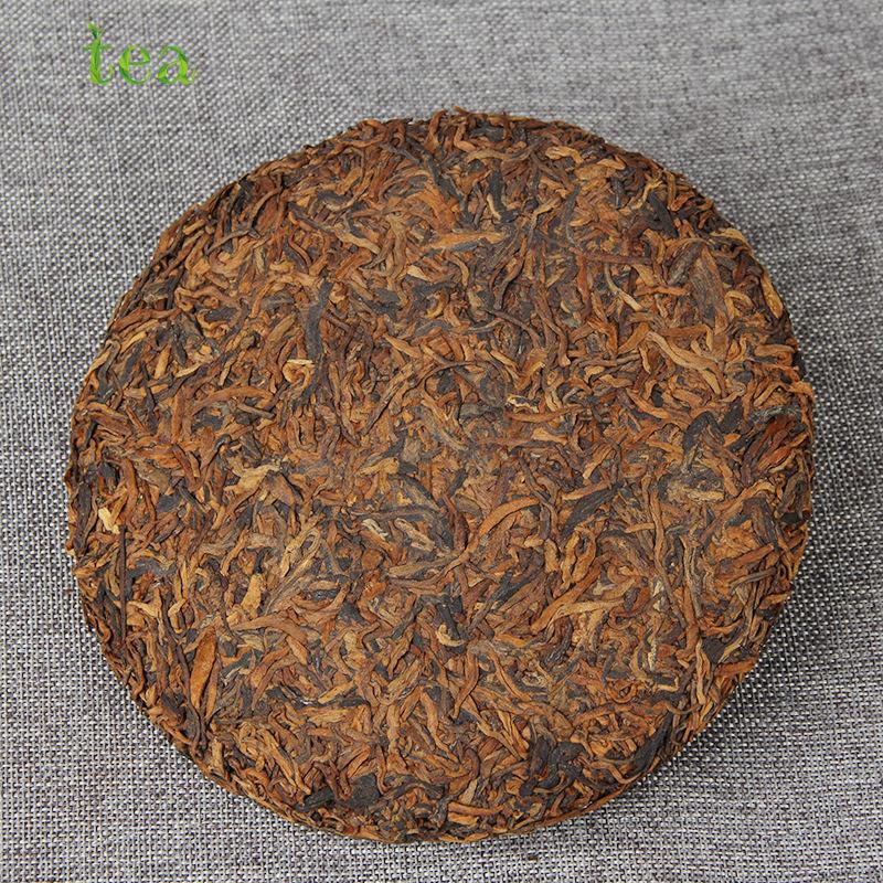 HelloYoungTea Muzhi 2018 Puer Tea Huangjin, One Bud Puer Spring Tea, Cizi Cake Ripe Tea