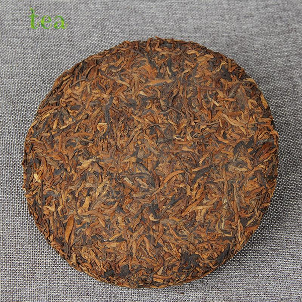 HelloYoungTea Muzhi 2018 Puer Tea Huangjin, One Bud Puer Spring Tea, Cizi Cake Ripe Tea