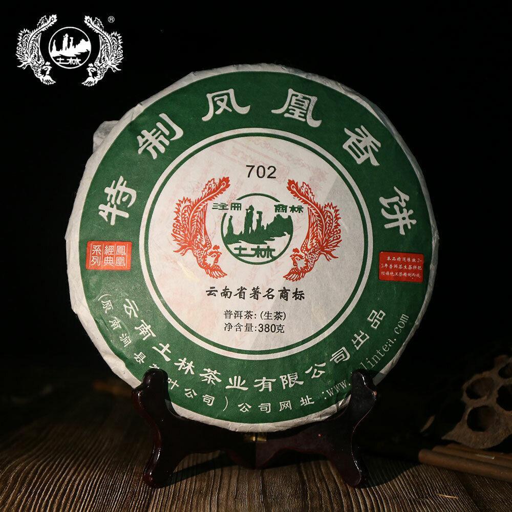 TuLin Phoenix Old Pu Erh Tea 2012 "Special Xiang Bing" 702 Shen Puer Tea 380g