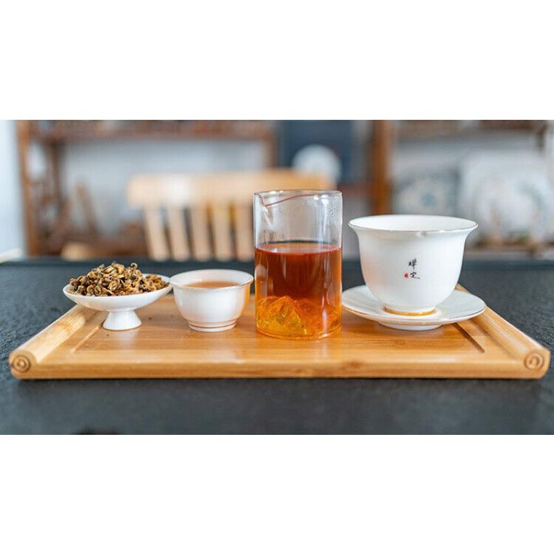 Fengqing Dian Hong Tea Gold Snail Spring Tea Yunnan Black Tea Red Snail Gold Bud