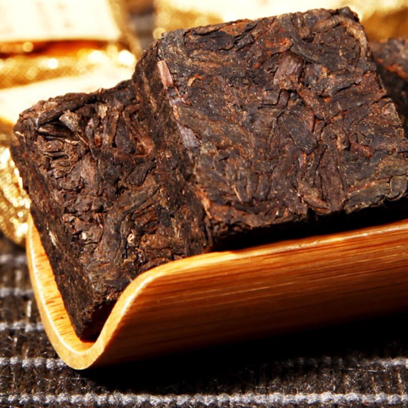 HelloYoungTea 2003 Pu-Erh Brick Tea 250g Iron Box Health Care Black Tea