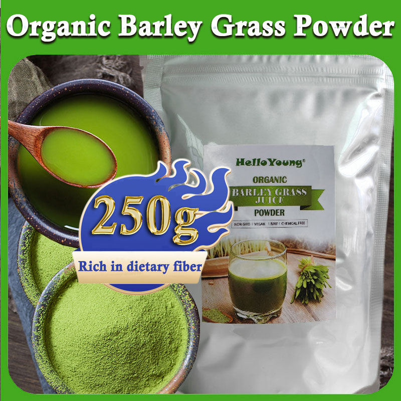 HelloYoung Organic Barley Powder 100% Pure and Natural, No Additives and Preservatives Main image