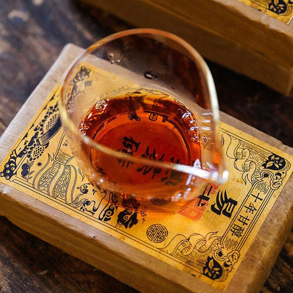 Yiwu Ripe Tea Brick 500g Yunnan Pu'er Tea Brick Healthy Drink