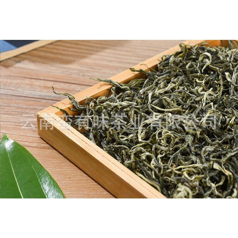 500g Yunnan green tea Yunnan green tea Mao Jian Mao Feng Hundred tea leaves