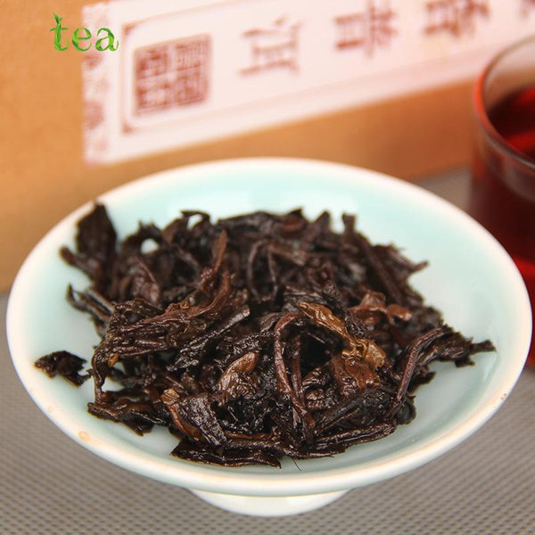 HelloYoungTea Chenxiang Puer Ripe Tea Yunnan Puer Ripe Tea Chenxiang Loose Tea in Box 120g Soft and Smooth 陈香普洱熟茶 云南普洱熟茶 陈香散茶 盒装 120克 柔滑顺口
