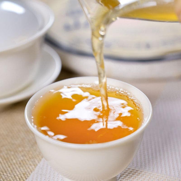 HelloYoungTea 357 g Daxueshan Ancient Tree Pu'er Tea Raw Tea Yunnan Pu'er Tea Spring Tea