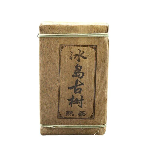 HelloYoungTea Premium 500g Aged Ripe Puerh Tea Brick Old Tree Island Fragrant