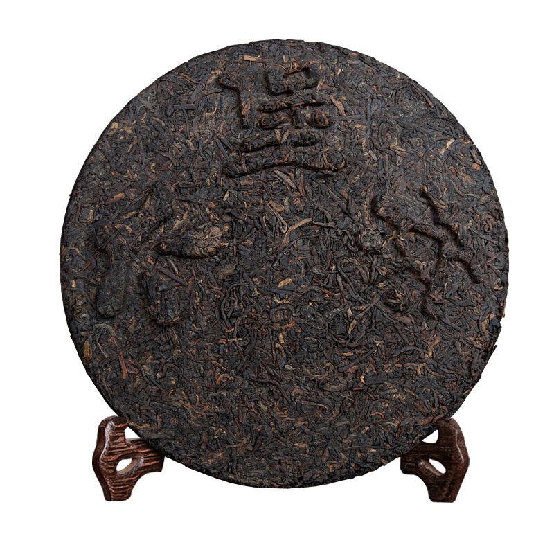 HelloYoungTea Wuzhou Liu Pao Tea Black Tea Aged Dark Tea Liubao Tea Cake Liu Bao HEI CHA 500g
