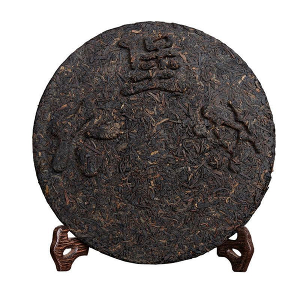 HelloYoungTea Wuzhou Liu Pao Tea Black Tea Aged Dark Tea Liubao Tea Cake Liu Bao HEI CHA 500g