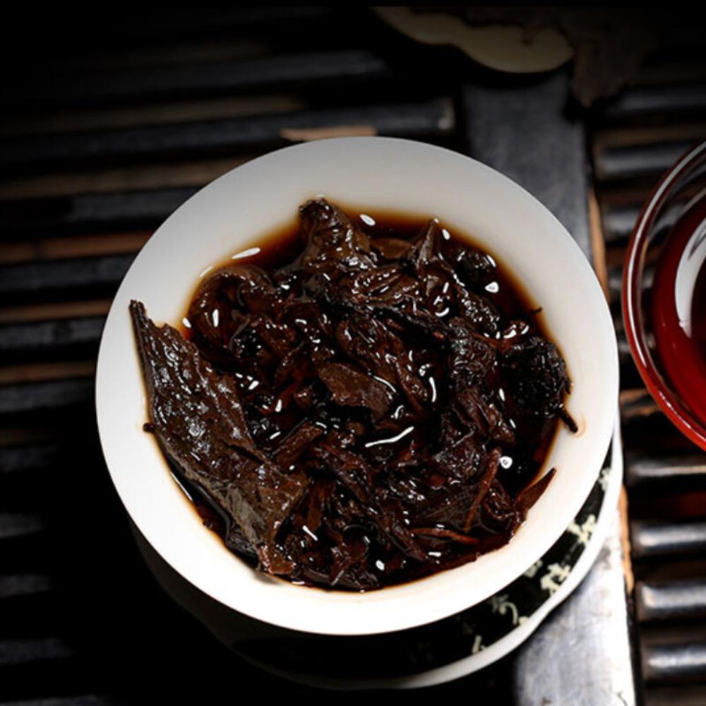 HelloYoungTea Yunnan Ripe Pu Erh Tea Cake 2499g 7 Pcs Ruyi Qizi