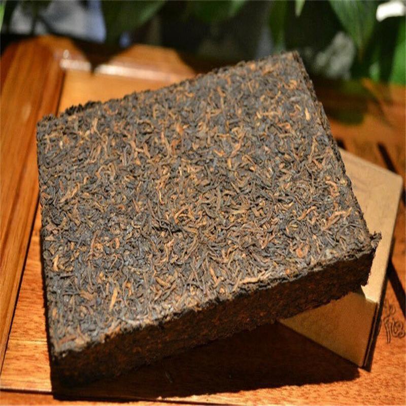 HelloYoungTea 1985 Year Puer Tea Brick Chinese Ripe Pu'er 250g Pu-erh Ancient Tree Black Tea