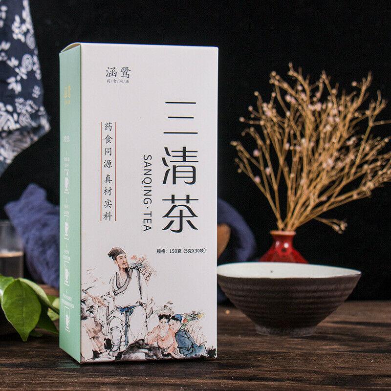 HelloYoungTea Natural Mint Cassia Rose Red Dates Herbal Tea 150g Organic Herbs Tea Sanqingcha