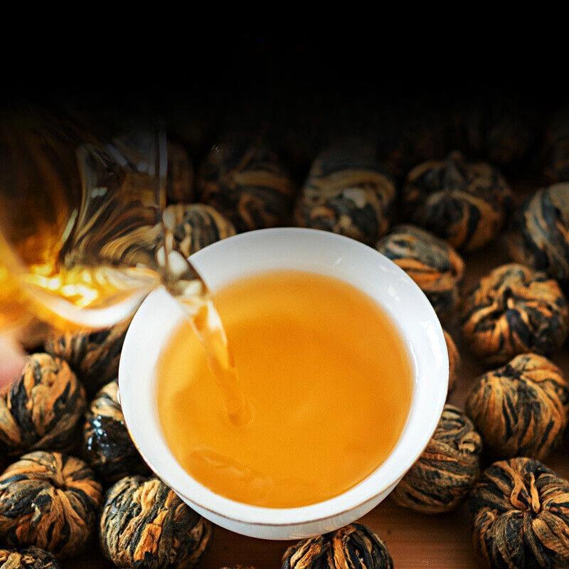 500g Yunnan Dian Hong Tea Embroidery Ball Handmade Dragon Pearl Small Gold Ball