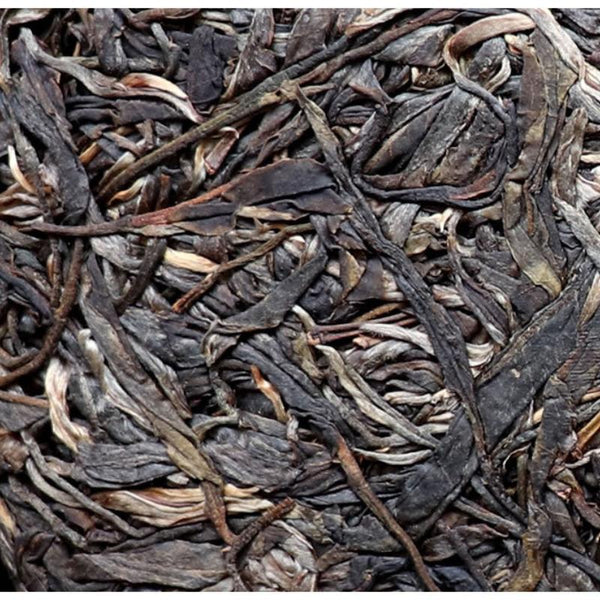 HelloYoungTea Yunnan Mangzhi Premium Ancient Tree Raw Pu-erh Cake 357g