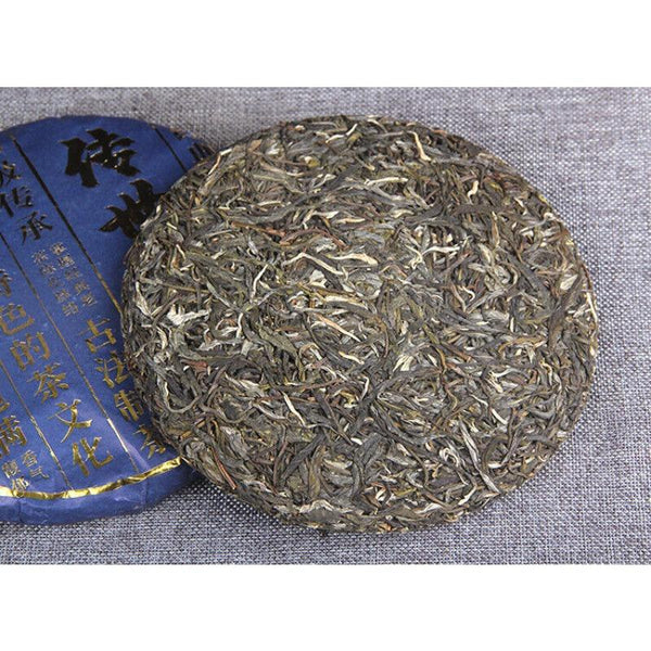 357g Old Tree Puerh Raw Tea Cake Menghai Black Tea