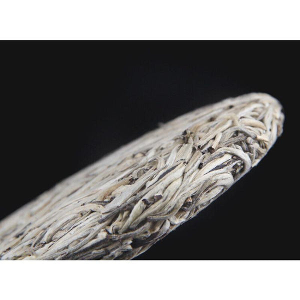 HelloYoungTea 200g White Tea Cake Silver Needle Yunnan White Tea Ancient Tree Pu'er Tea Cake