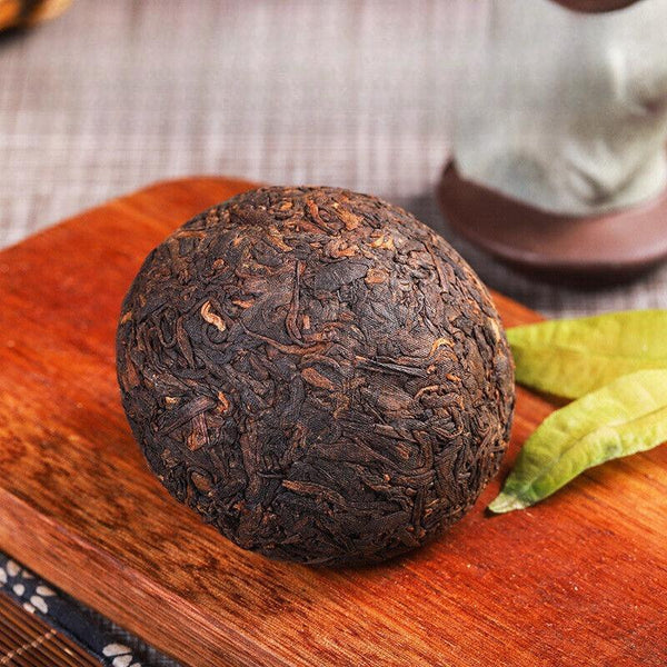 HelloYoungTea 100g Yunnan Pu'er Tea Small Tuocha Ripe Tea Ancient Tree Tea Leaves