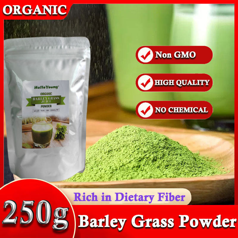 HelloYoung 100% Natural Health Care Organic Barley Grass Juice Powder Main image