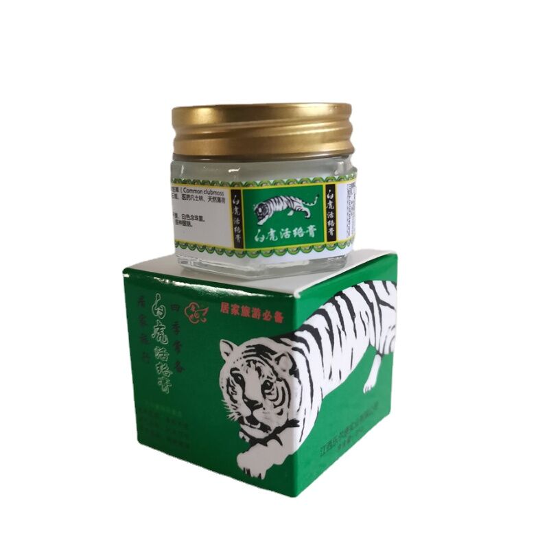 20g Original White Vietnam Tiger Balm Oil Natural Herb White Tiger Transdermic Anelgesic Cream for Headache Secondary image