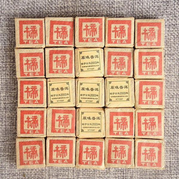 500g Yunnan Pu'er Tea Leaves Mini Tuocha Original Small Square Brick Tea