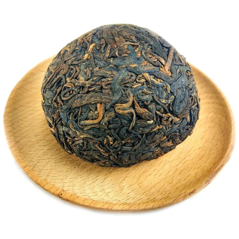 HelloYoungTea 100g organic Yunnan high quality and tasty Ripe puer tea Chinese famous tuocha