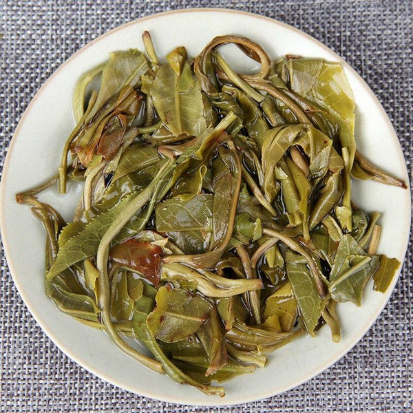 HelloYoungTea 2020 Yunnan Bingdao Ancient Tree Sheng Puerh Tea Cake, 357g