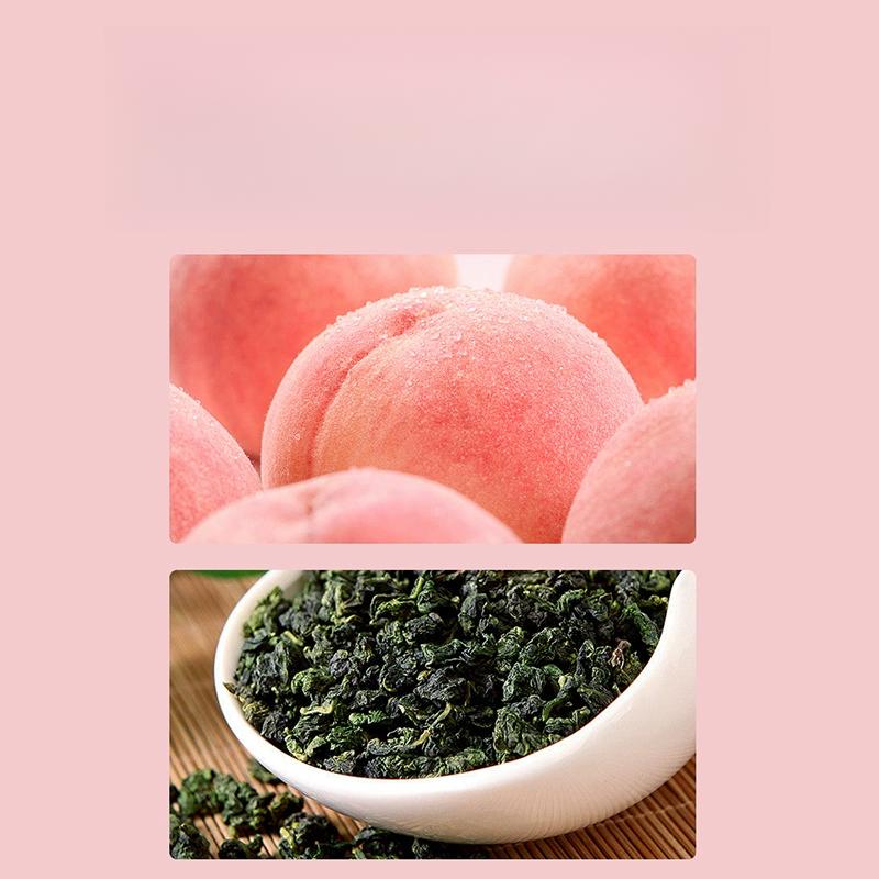 HelloYoungTea Honey Peach Oolong Tea Fruit Flower Cold Soaked Tea Bag White Peach Oolong Tea