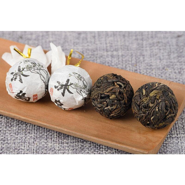 HelloYoungTea 500g Pu'er Raw Tuocha Iceland Dragon Pearl Yunnan Pu'er Tea
