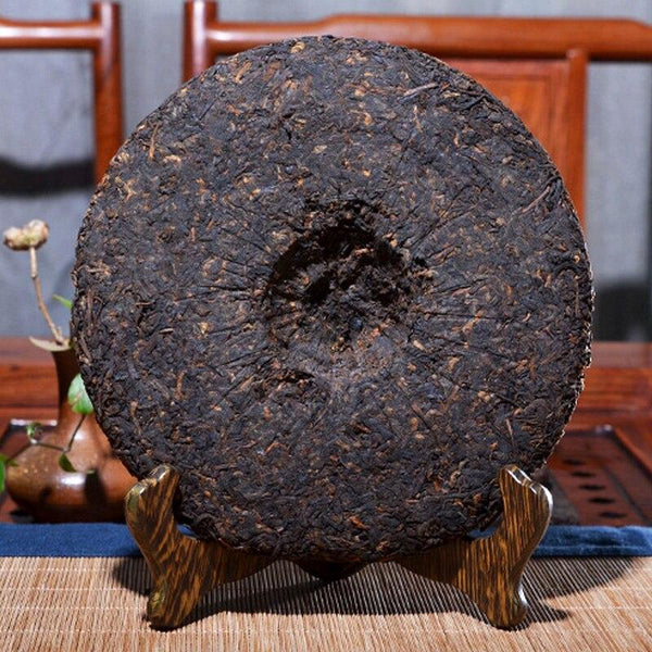 HelloYoungTea 2018 Bulang Mountain Handmade Qizi Shu Puerh Tea, 357g