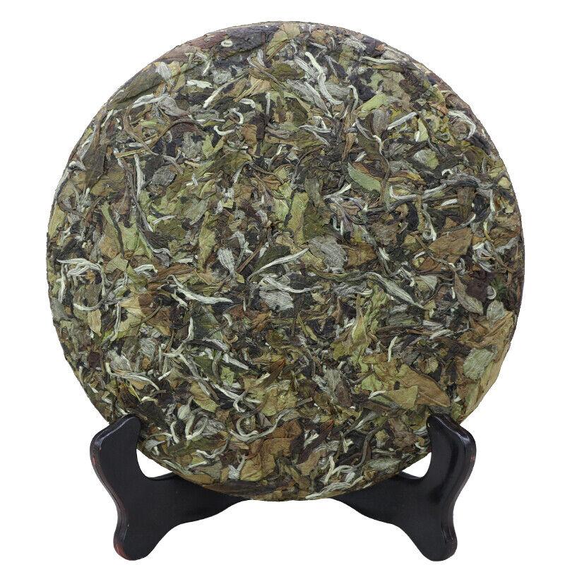 HelloYoungTea 350g Premium Fujian Bai Mu Dan White Peony Fuding Bai Cha China White Tea Cake