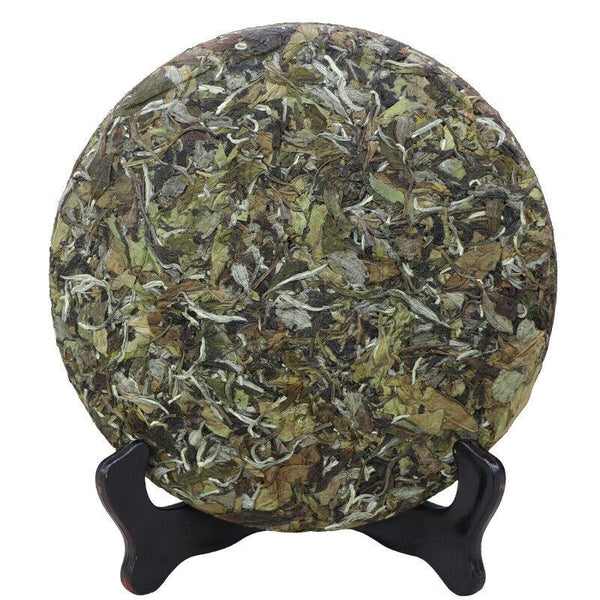 HelloYoungTea 350g Premium Fujian Bai Mu Dan White Peony Fuding Bai Cha China White Tea Cake
