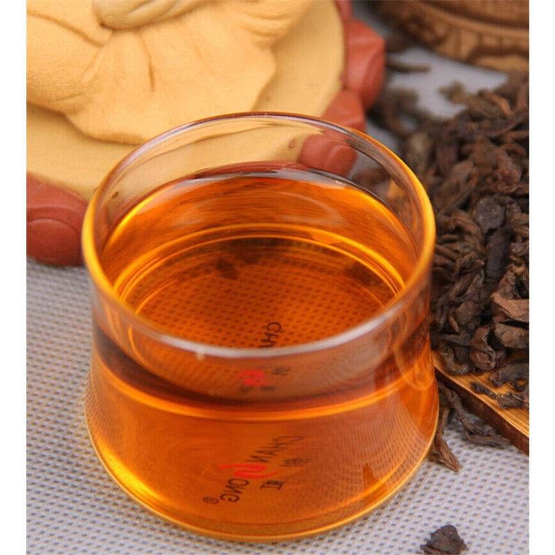 HelloYoung Yunan Pu Erh Tea Bamboo Canned Package Black Tea Loose Leaf Ripe Puer Tea 100g