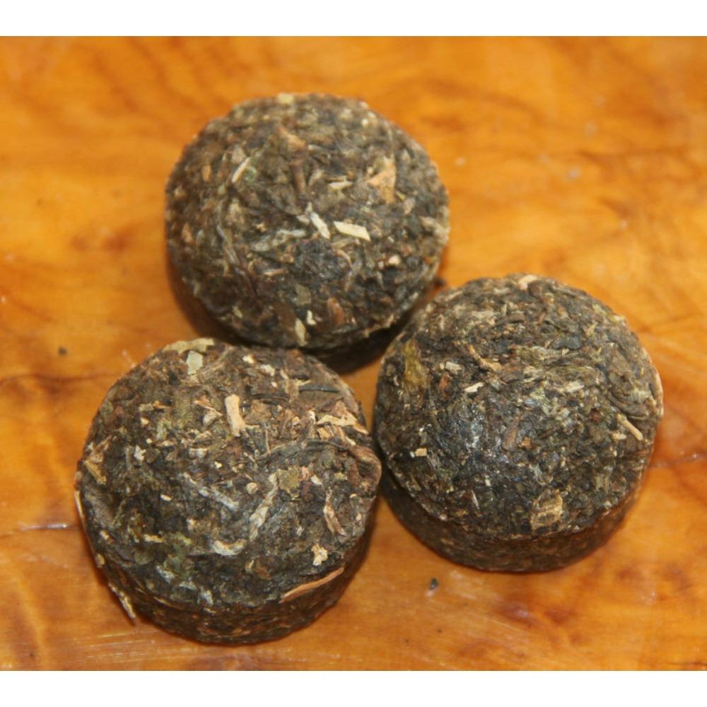HelloYoungTea Raw Pu erh Tea Balls Glutinous Rice Flavor Mini Tuocha 200g
