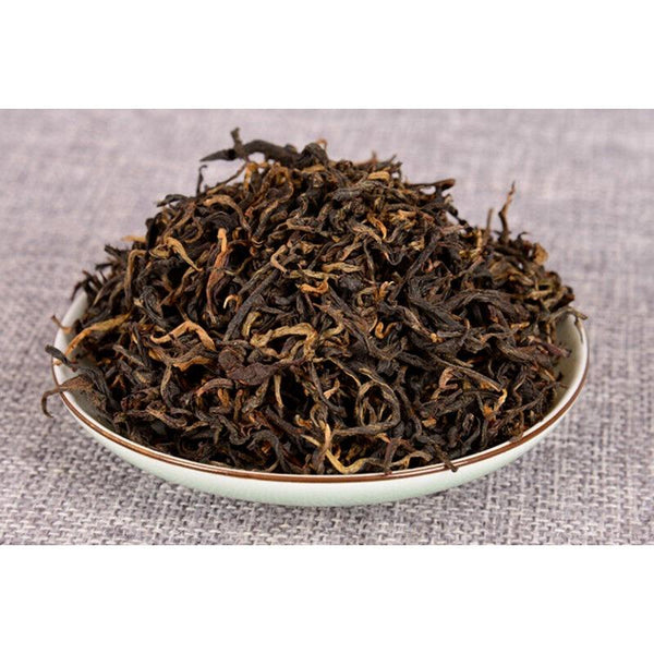HelloYoungTea 500g Yunnan Fengqing Black Tea Two Leaves Mao Feng Dian Hong Kung Fu Black Tea