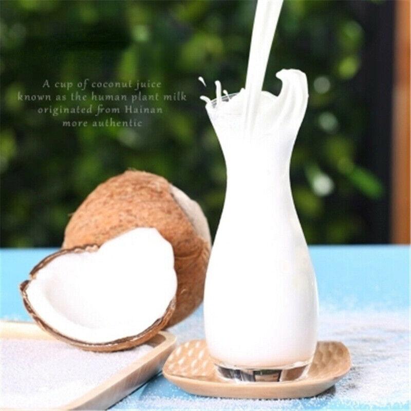 HelloYoungTea 340g/bag Natural Chinese Water Freeze Dried CoconutPowder Organic Fruit Powder