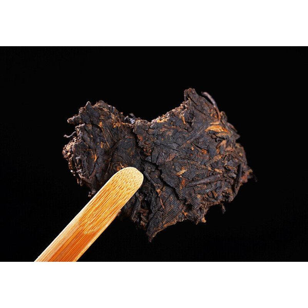 HelloYoungTea 357g Yunnan Pu'er Ripe Tea The Older The More Fragrant Old Pu'er Tea Cake
