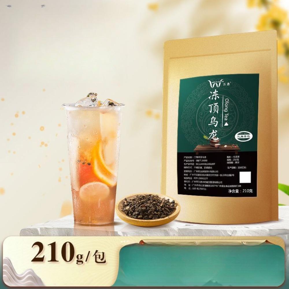 HelloYoungTea Dong Ding Oolong 210g Tea Bags Triangle Fruit Lemon Tea Milk Tea