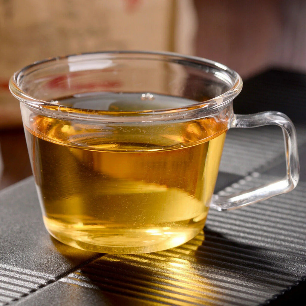 HelloYoung Pu-erh Raw Tea High Mountain Wild Ancient Trees Yunnan Sheng Puer Tea Cake 100g