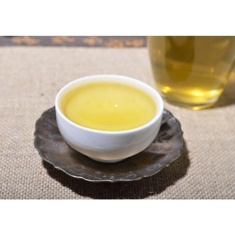 357g Yunnan Pu'er Tea Raw Tea Xishuangbanna Menghai Seven Sons Tea Cake