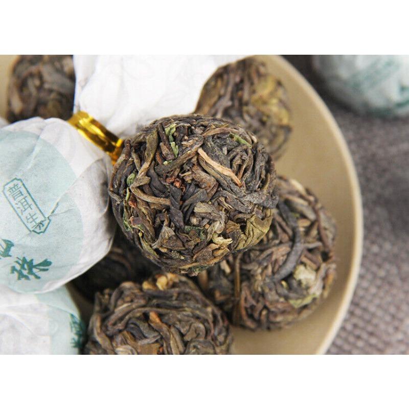 Glutinous Rice Fragrance Pu'er Raw Tea Dragon Pearl 500g Pu'er Tea Tuocha