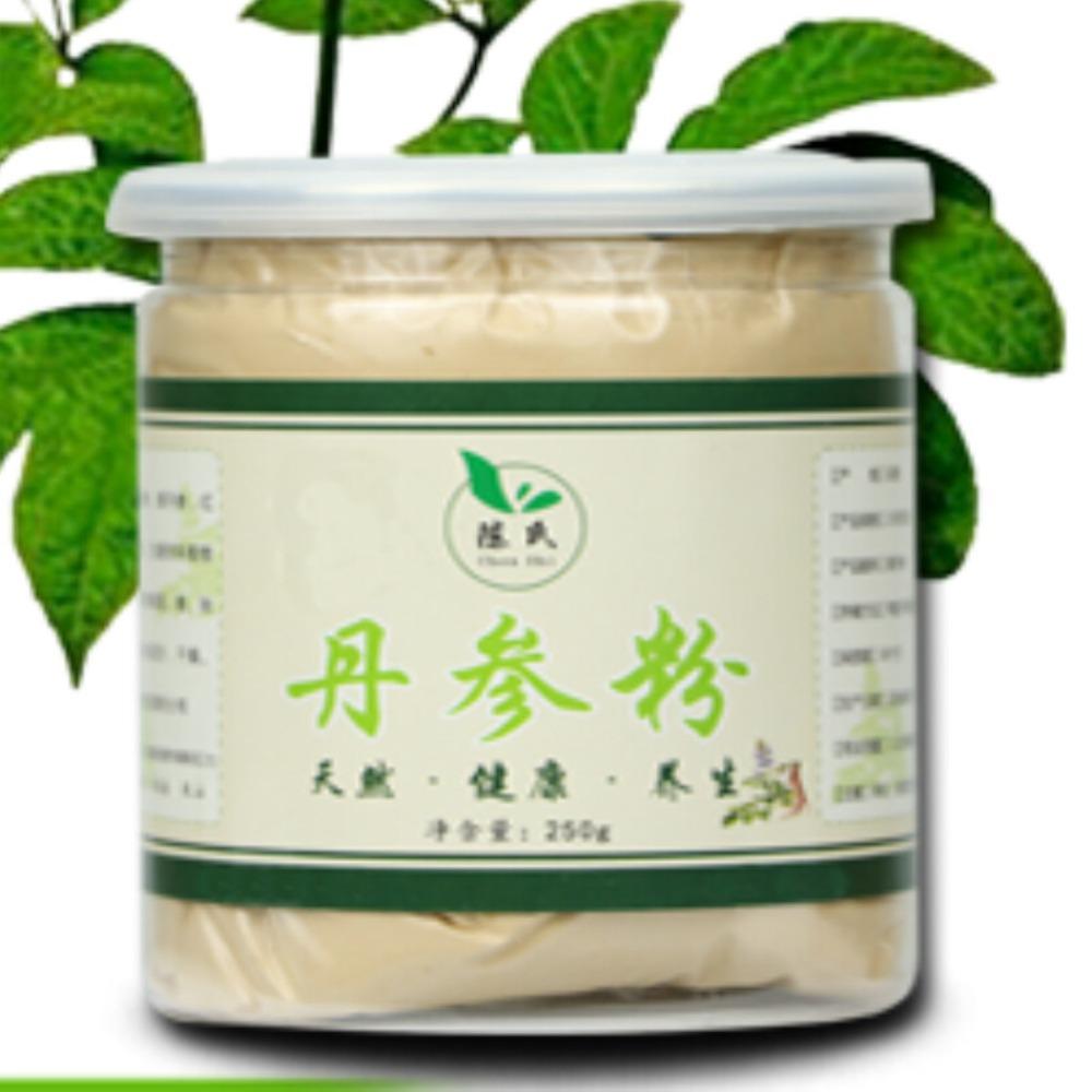 HelloYoungTea Red Sage Root Powder 250g/500g Dan Shen Salvia Miltiorrhiza Herbal Tea Supplement