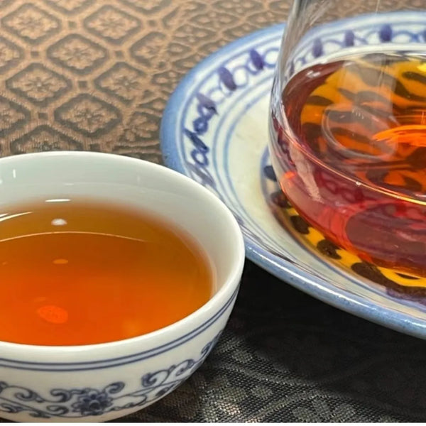 HelloYoung TeaTian Jian Anhua Dark Tea Royal Hunan Anhua Black Tea 200g Chinese Slimming Tea