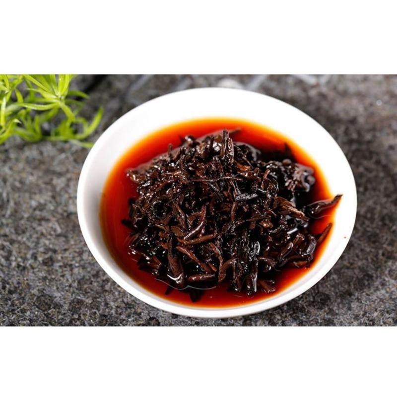 HelloYoungTea Yunnan Menghai Palace Old Tree Pu erh Ripe Loose Leaf Tea 500g