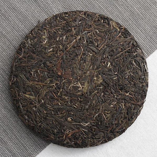 HelloYoungTea 357g Pu'er Tea Jingmai Ancient Tea Raw Cakes Dry Storage Tea Yunnan Seven Cakes