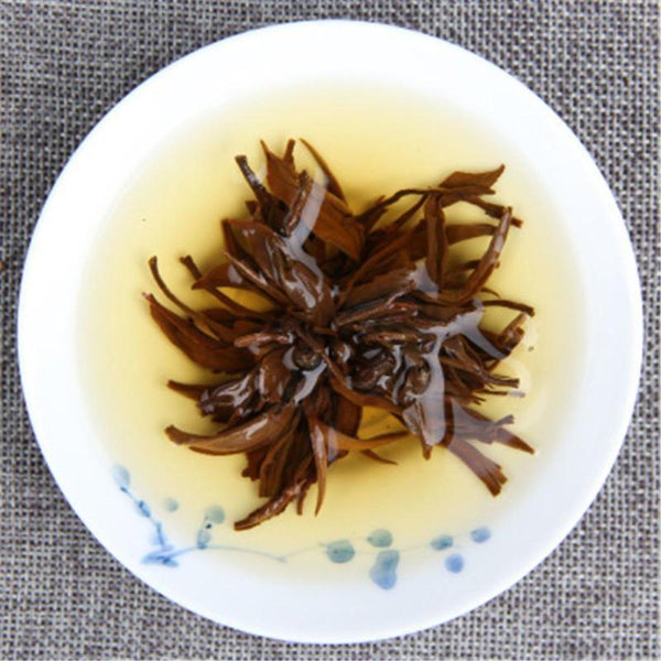 HelloYoungTea Yunnan Small Pagoda Black Tea Dian Hong Handmade 60g Tin Can