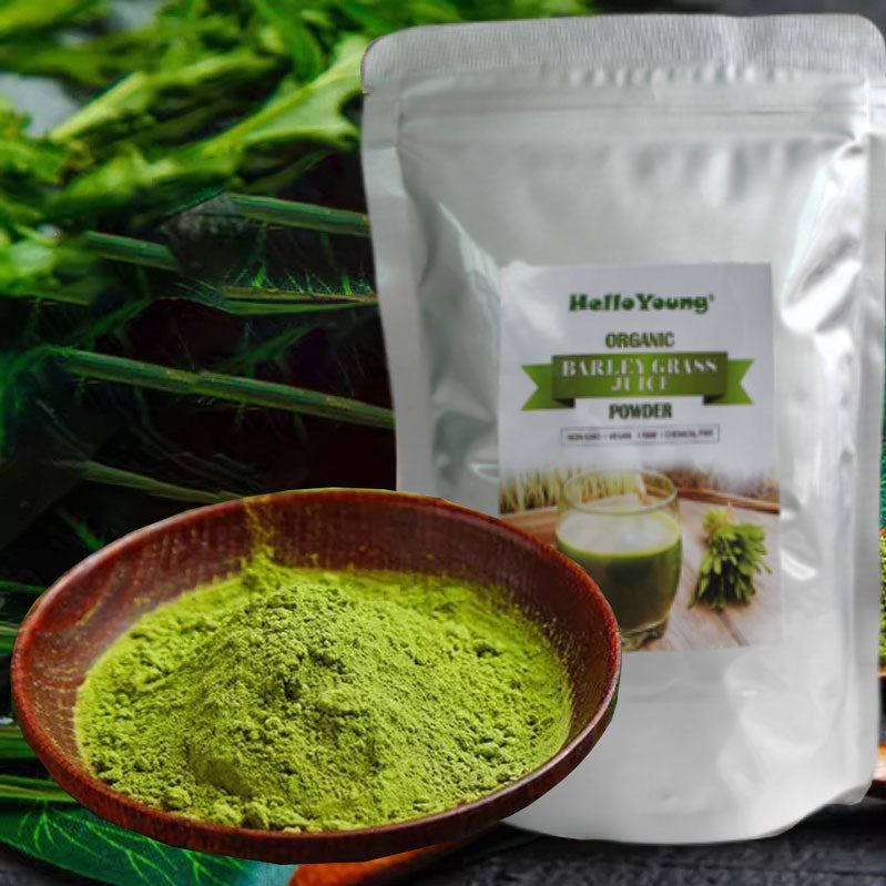 HelloYoung HelloYoung Organic Grass Juice Powder, Non GMO, Gluten Free, Keto, Paleo, Vegan, 250g